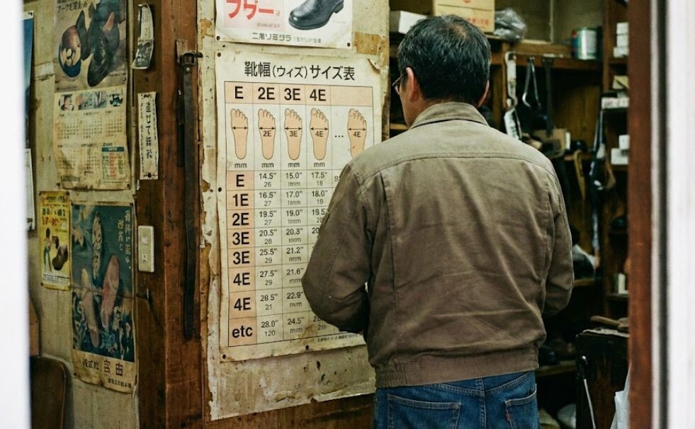 リーガルのサイズ表記はどこ?場所を種類別に解説