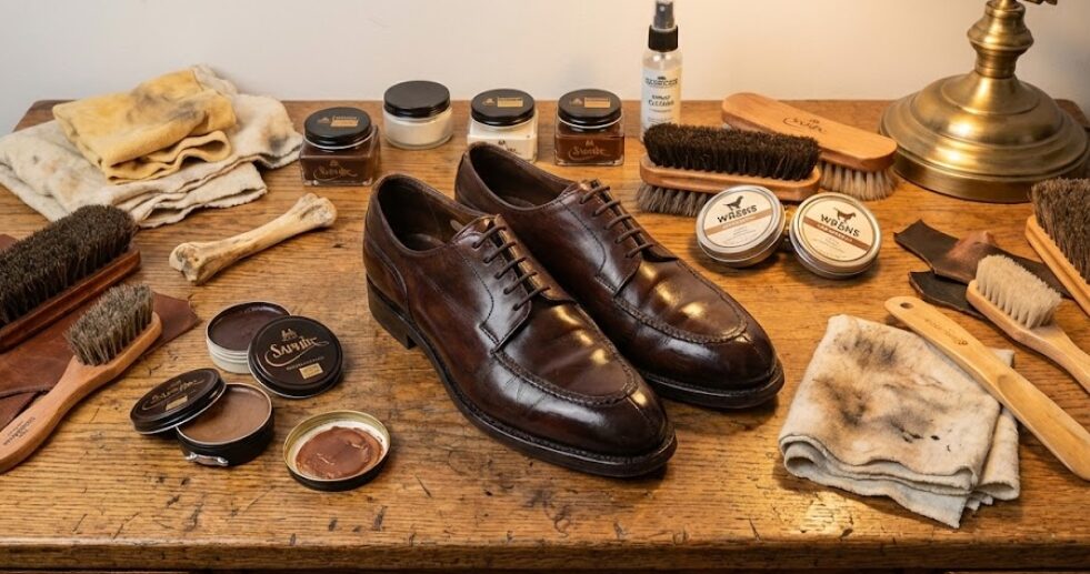 美しいエイジングを実現する最高峰の革質と手入れ