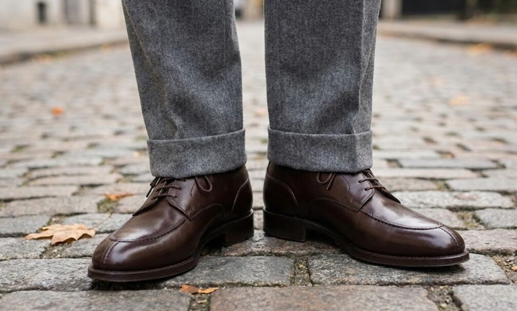 インコテックスの美脚パンツと合わせる黄金比