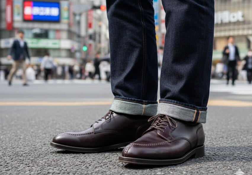 デニムやスーツを格上げする大人のコーデ術