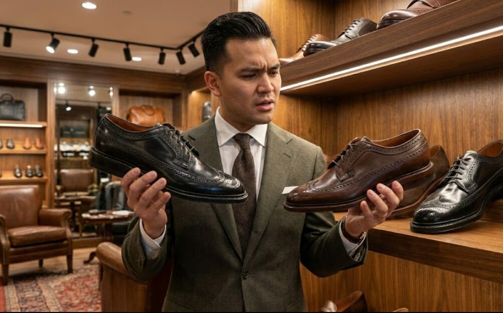 オールデンのウィングチップに見る種類と構造の秘密