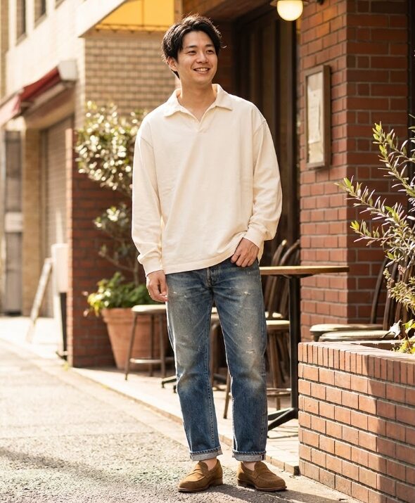 デニムからショーツに合うコーデ術