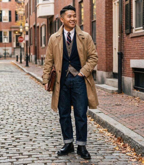 相性抜群なデニムとロールアップの黄金比