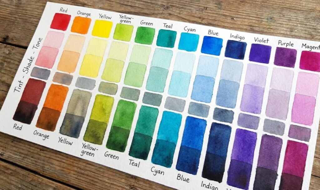 自分の靴に合う色選びとワントーン暗い色の効果