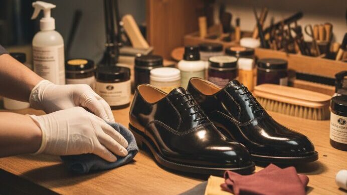 専門の修理店で行う中敷き交換と革の挿入