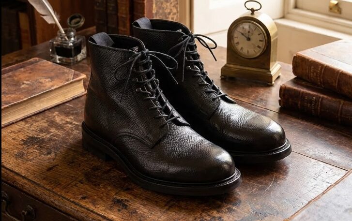 エグジーのブーツとクロケットアンドジョーンズ