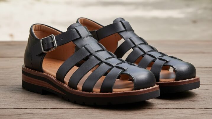 夏でも涼しいグルカサンダルでポロシャツを楽しむ