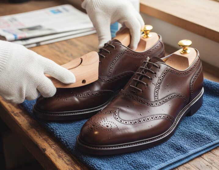 シューキーパーで乾燥時の型崩れを徹底予防