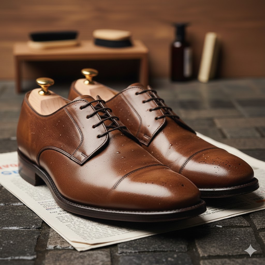 乾燥時の型崩れを防ぐシューキーパーの活用