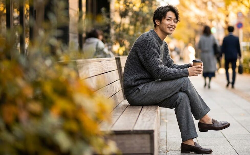 現代のクワイエットラグジュアリーを体現する合わせ方