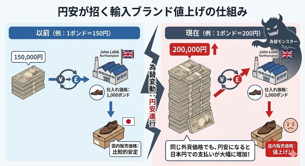 円安と物流コストが輸入ブランドを直撃する現状