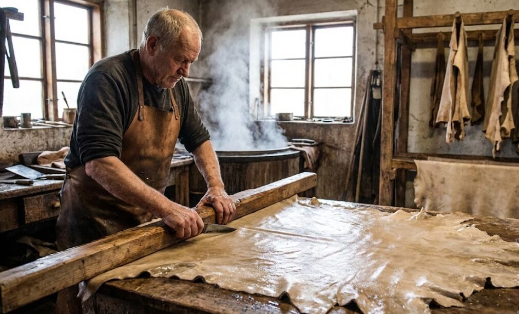 世界最高峰のタンナーを共有する両ブランド