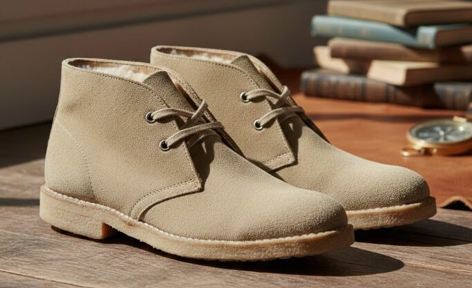 デザートブーツは甲の高さに注意が必要