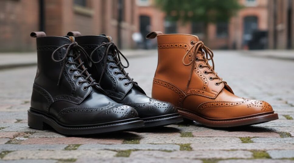 王道カントリーブーツのストゥが放つ機能美