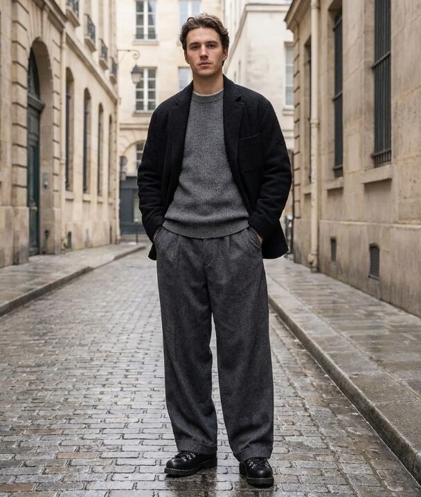 デニムからスラックスまで合うメンズコーデ術