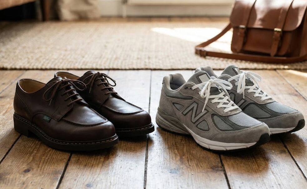 ニューバランスとのサイズ比較で見極める
