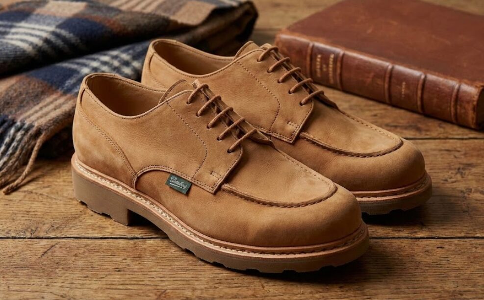 シャンボードのヌバックで実現する冬の装い