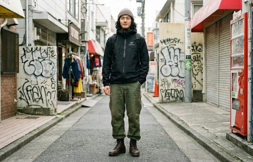 ゴープコアやジャケパンに合わせる大人のメンズコーデ