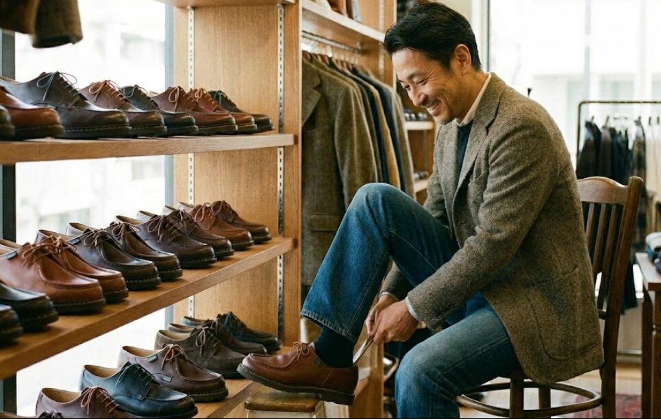 パラブーツが日本人に合わないと言われる構造的な理由