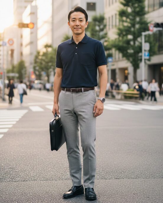 40代のおじさんに見えない着こなし