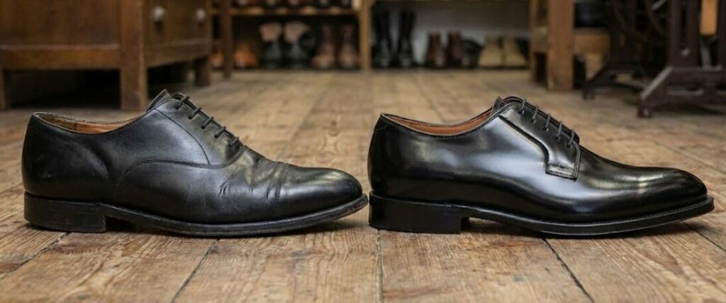 見分け方のポイントは表面の毛穴と光沢の深さ