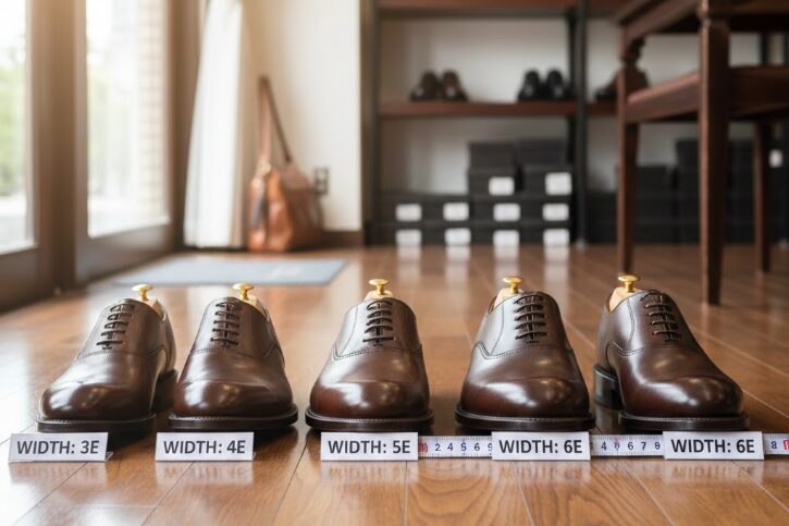 メンズとレディースにおけるワイズの設計差