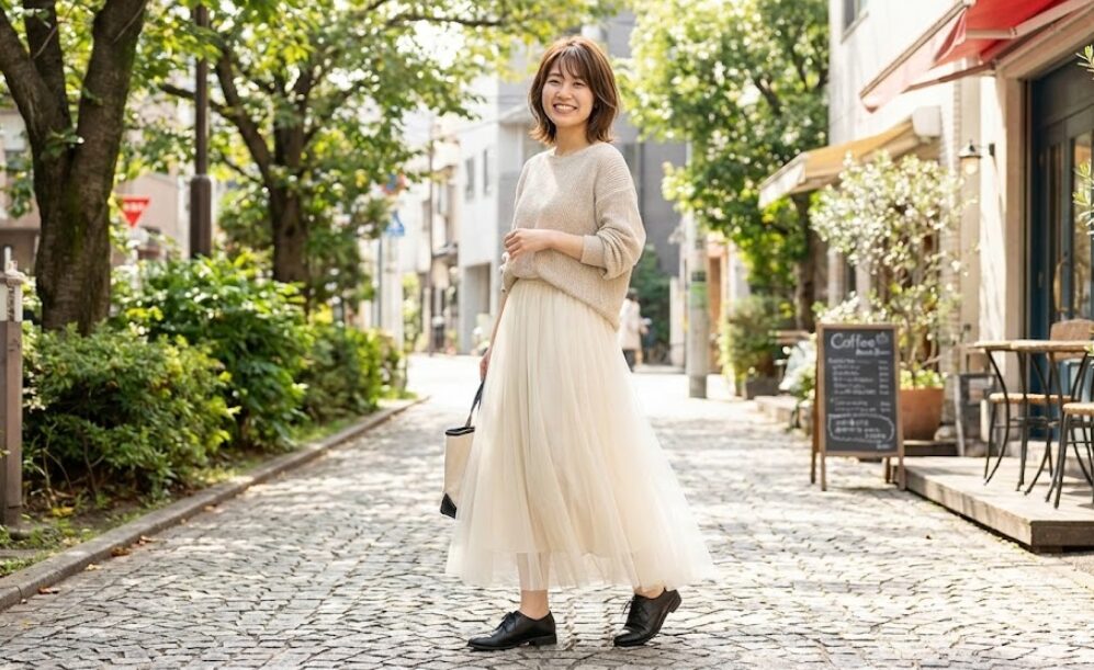 レディースに学ぶクリーンな着こなし