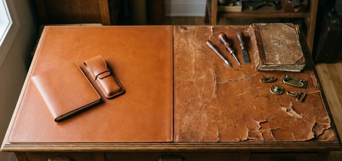 一番の違いは使われてるレザーの品質