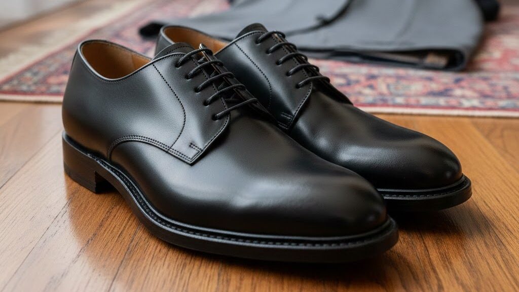 外回りの多い営業職におすすめな外羽根式の靴