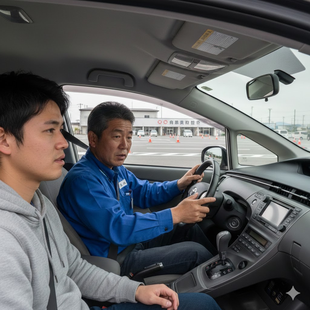 免許教習を革靴で受ける際のリスクと安全上の課題