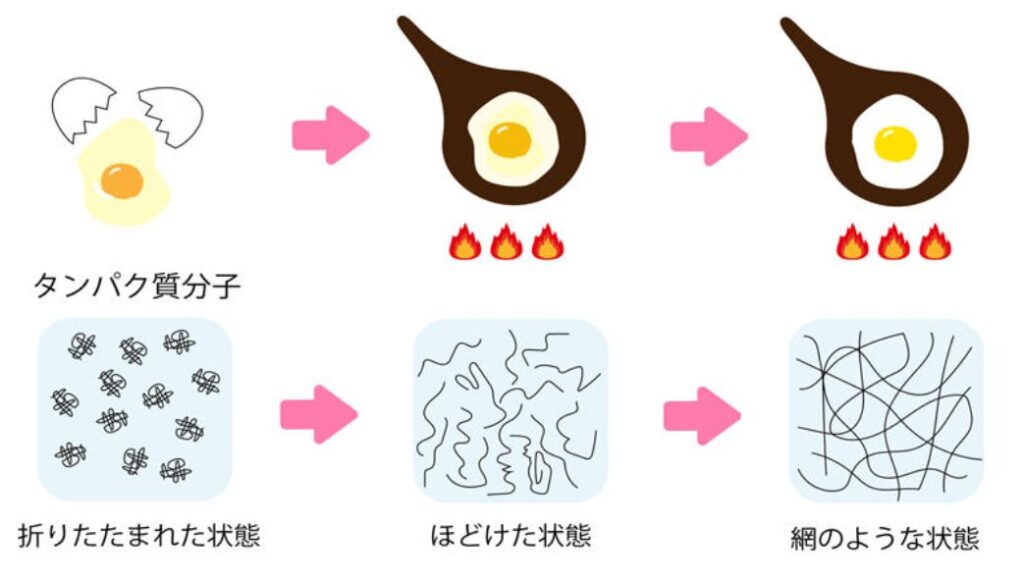 高温の熱によって縮むメカニズムの解説