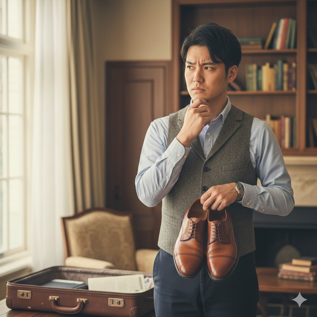 茶色の革靴がダサいと感じる理由とその心理的背景