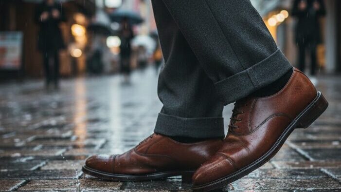 三越伊勢丹モデルの新木型によるフィッティング