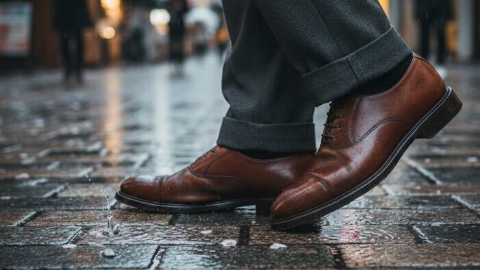 ストームウェルト仕様による高い防水性と耐久性