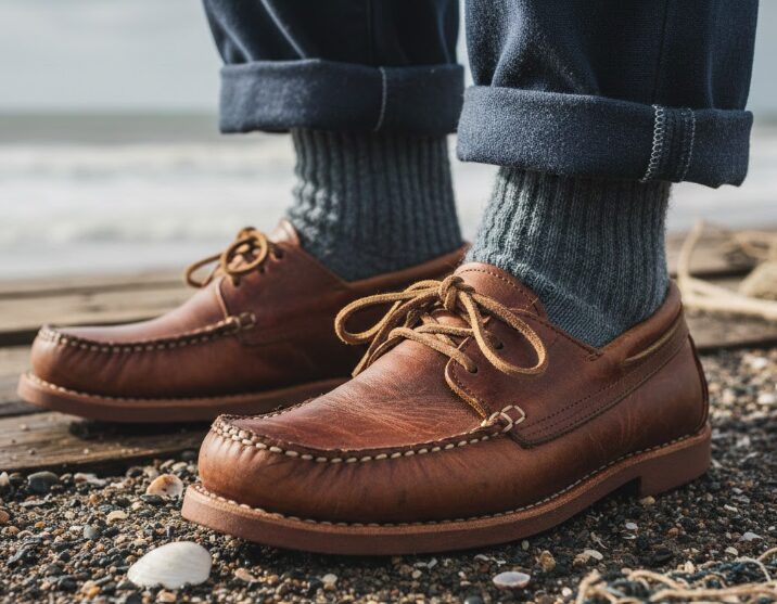 ノルウェーの漁師靴に由来する機能的な歴史背景