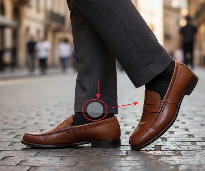 調整が難しいローファーのかかとが浮く理由と選び方