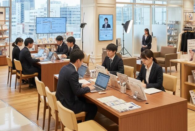 就活用に最適な一足を見つける店舗