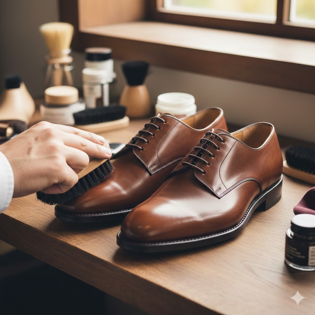 革靴のシワがダサいと感じる主な原因と視覚的特徴