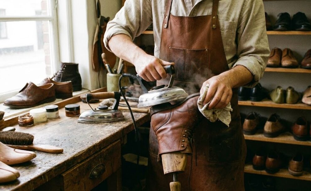 革靴のシワ伸ばしを店に依頼する時の選び方と注意点