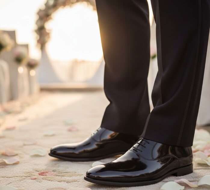 結婚式の華やかな席で推奨される靴選び