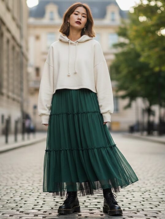 レディース向けのフェミニンなバランスのコツ