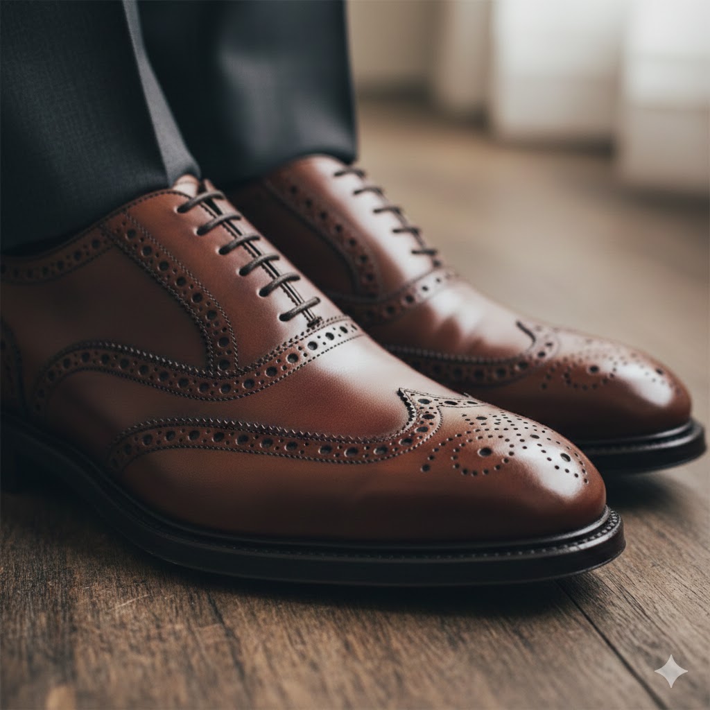 革靴のメダリオンがダサいと言われる理由とTPO