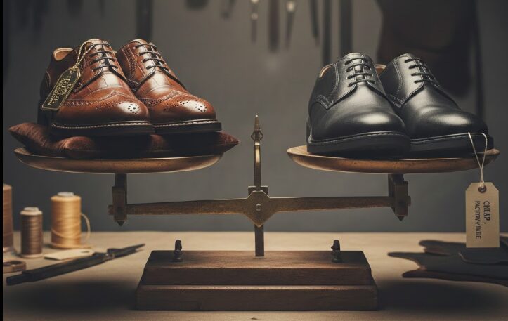 一生ものとしての高級靴と安物のコスパを比較