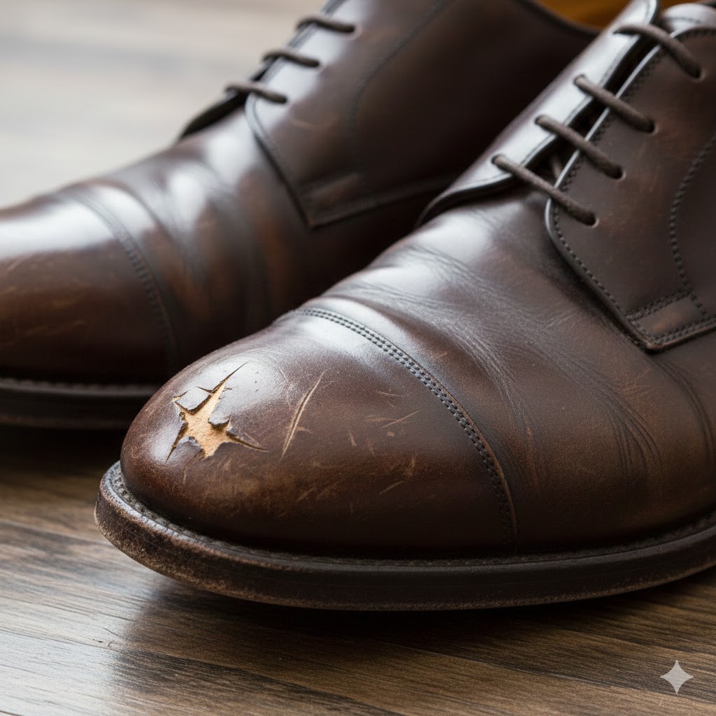 革靴が傷つきやすい原因を知りダメージを最小限に抑える