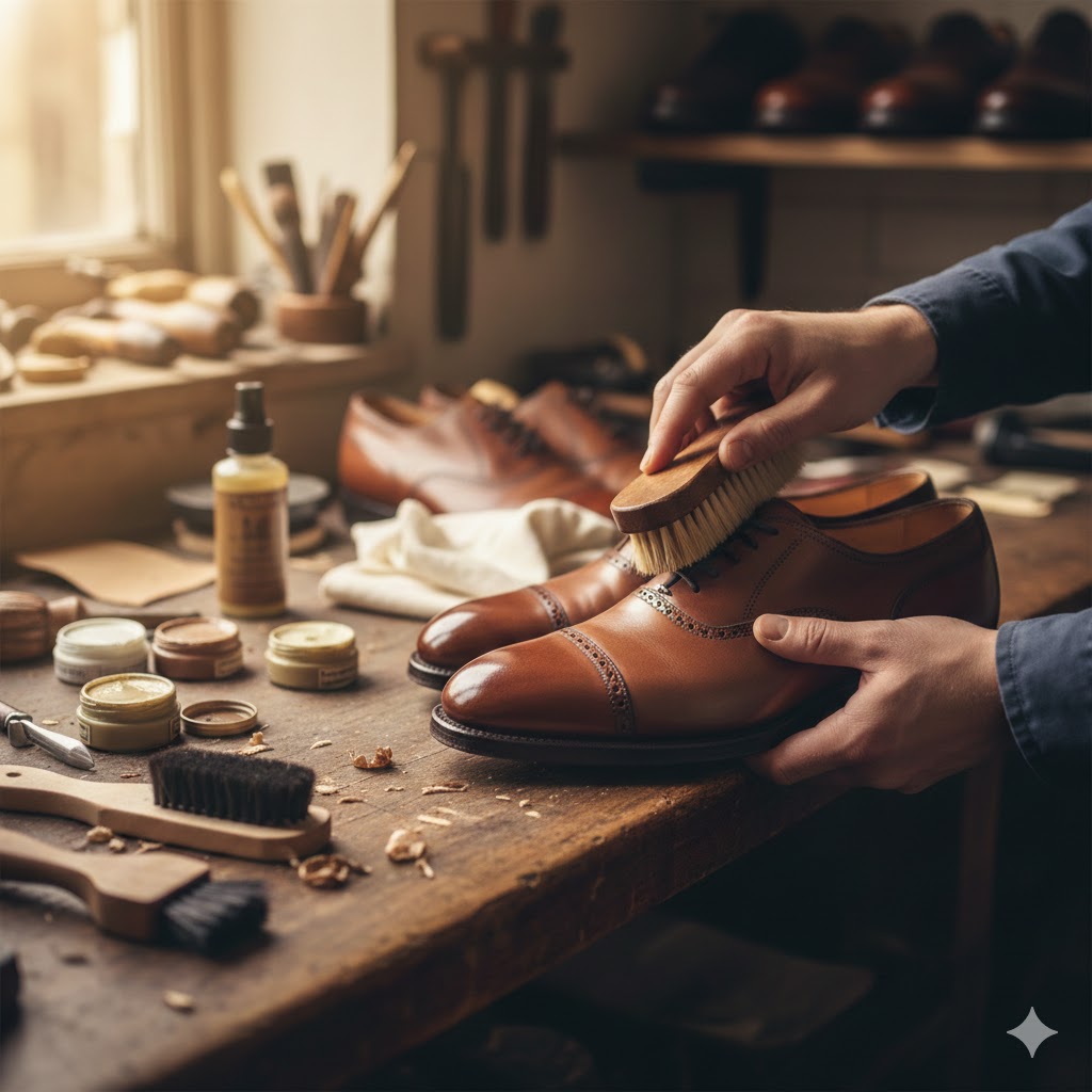 革靴が傷つきやすいと感じる人への正しいお手入れと対策