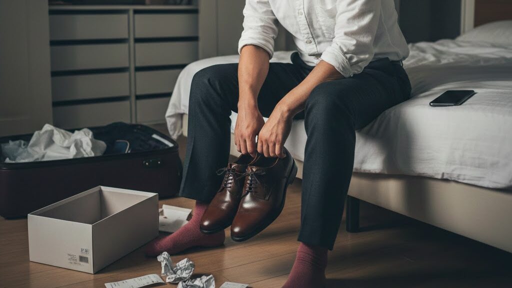 夕方のむくみを考慮した正しいフィッティングのコツ