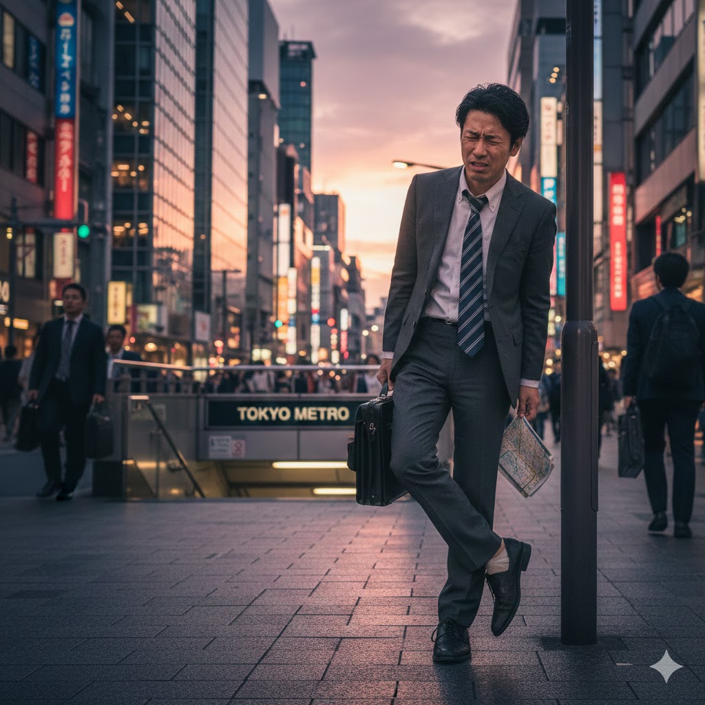 先端が尖ってる革靴で足を痛めない選び方のコツ