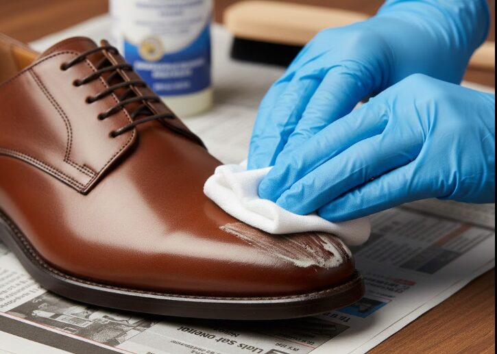 軽い汚れや黒い線ならクリーナーで落とす