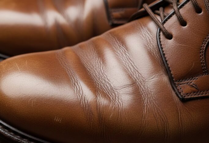 革靴の甲にシワができる原因と失敗しないシワ入れ法