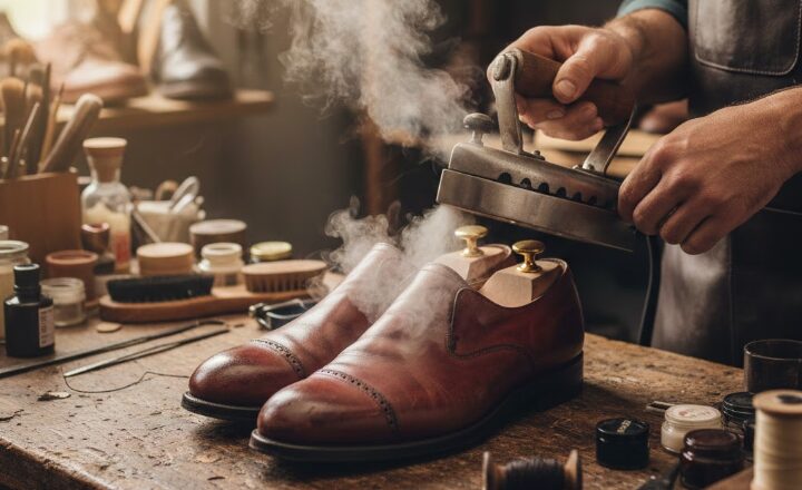 スチームアイロンで深い折り目を消す具体的な手順